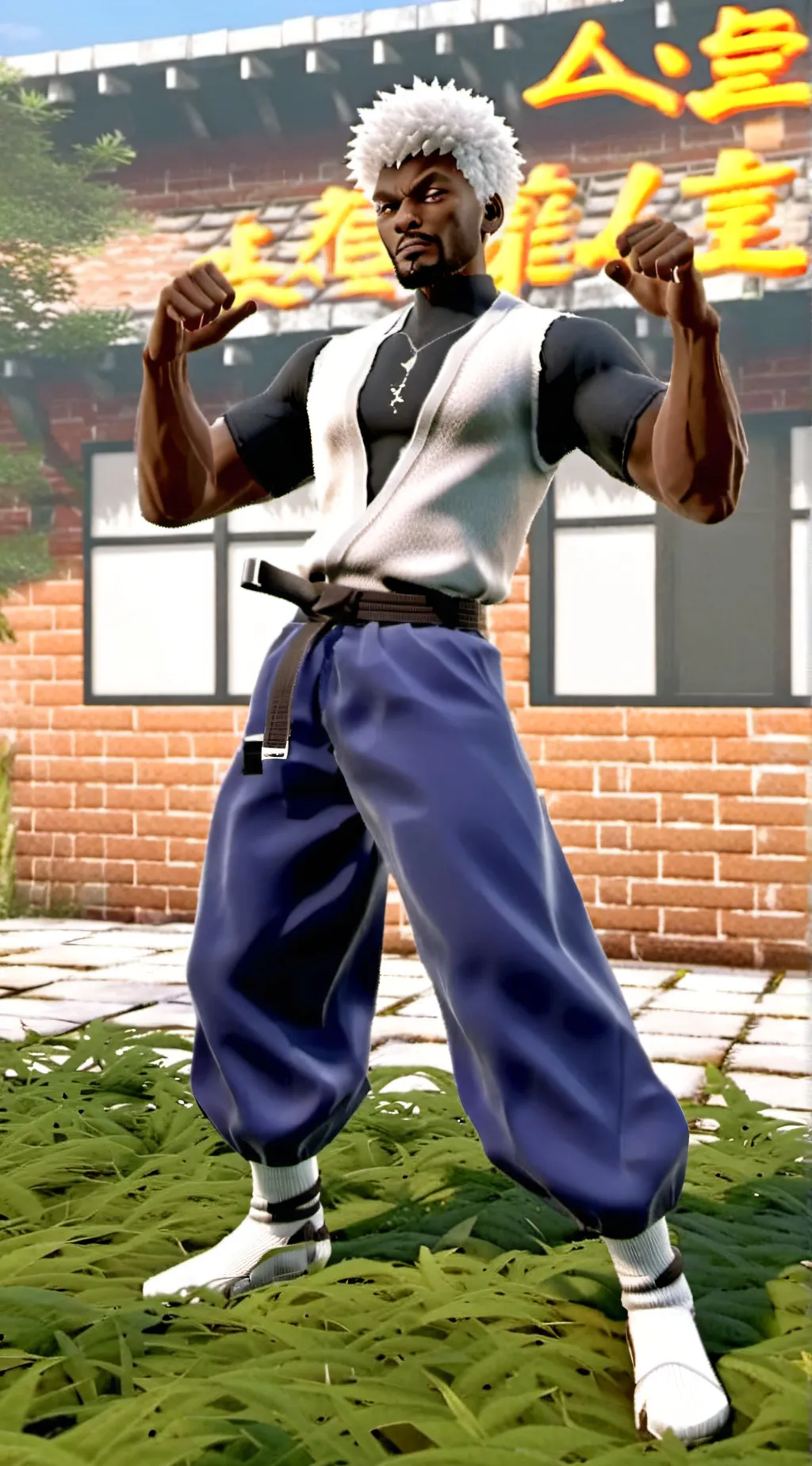 ai character: Master Lu King background