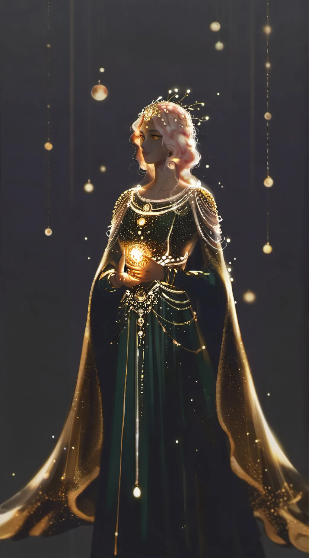 ai character: latic background
