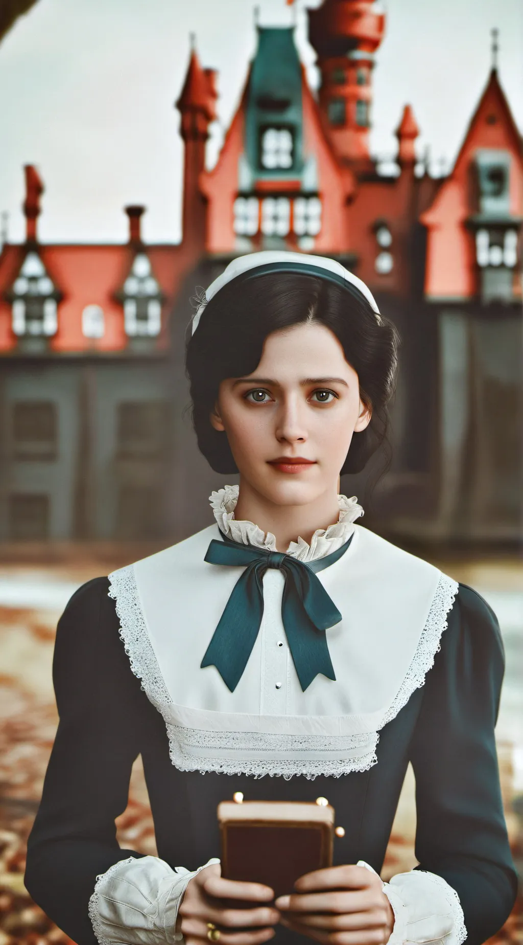 ai character: Ms Peregrine loop background