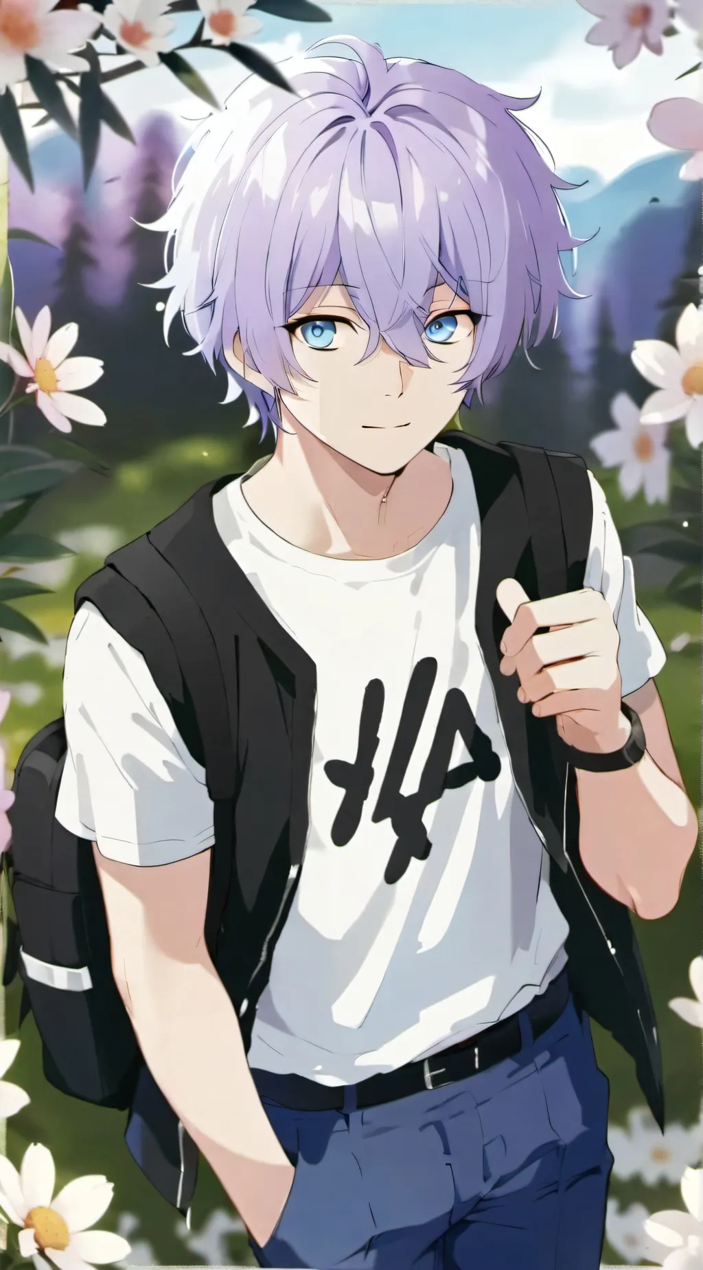 ai character: Mha wisdom teeth background