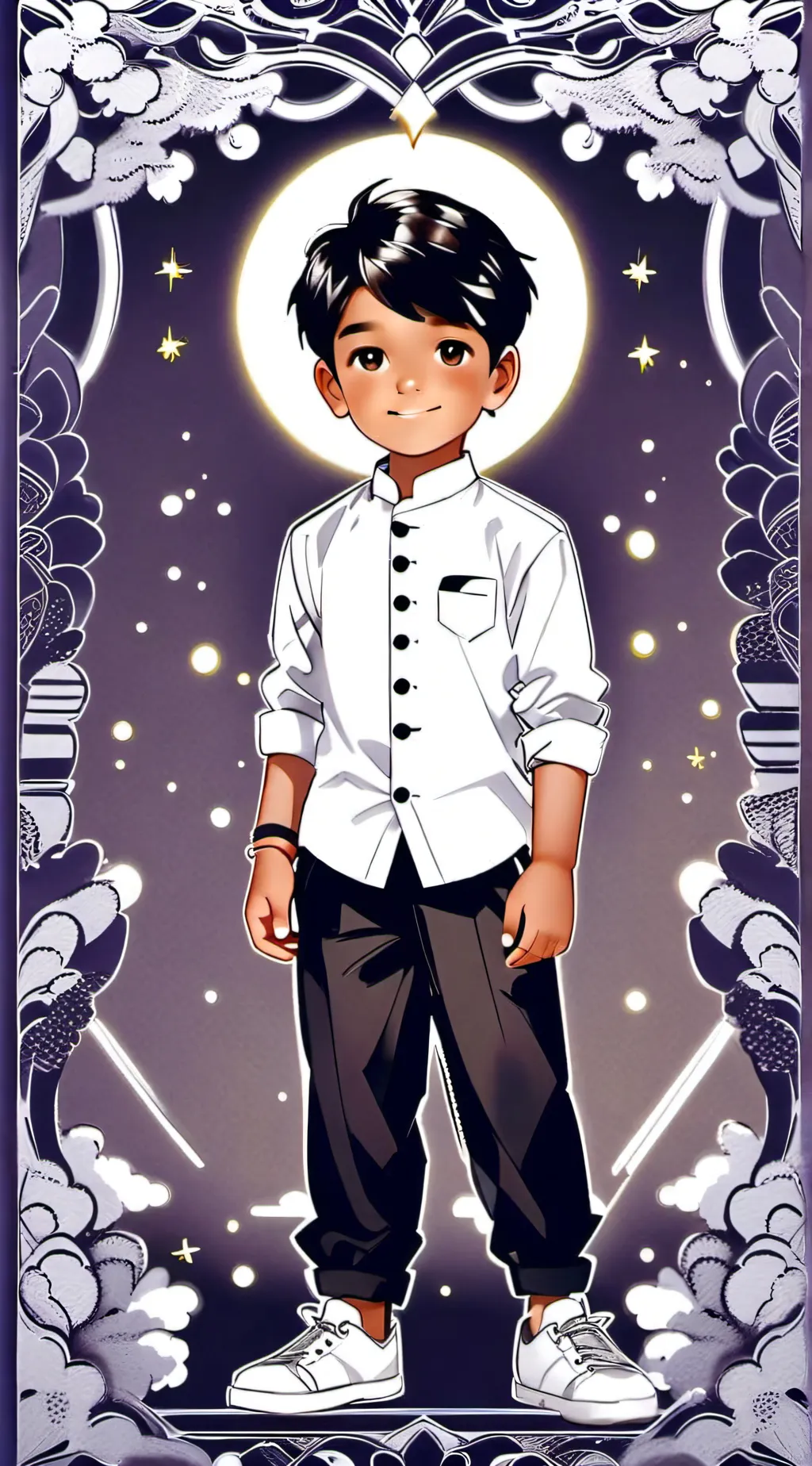 ai character: Shawn background