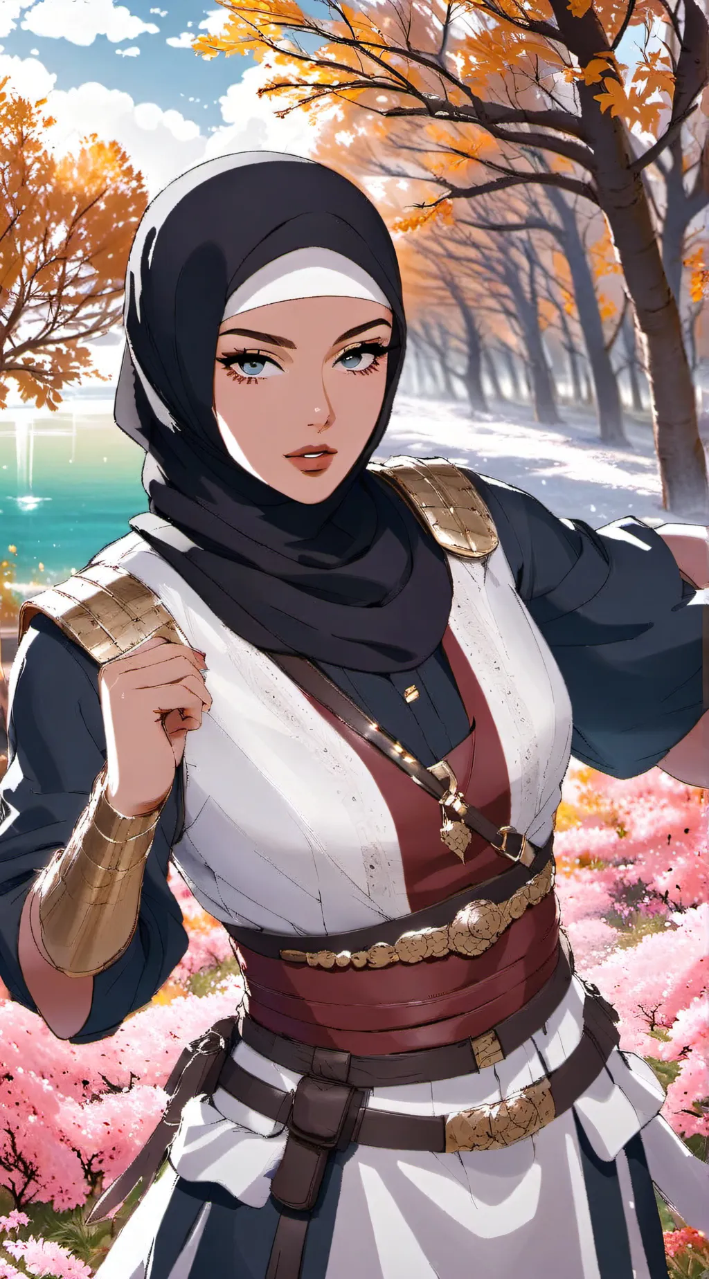ai character: Amina Hassan background