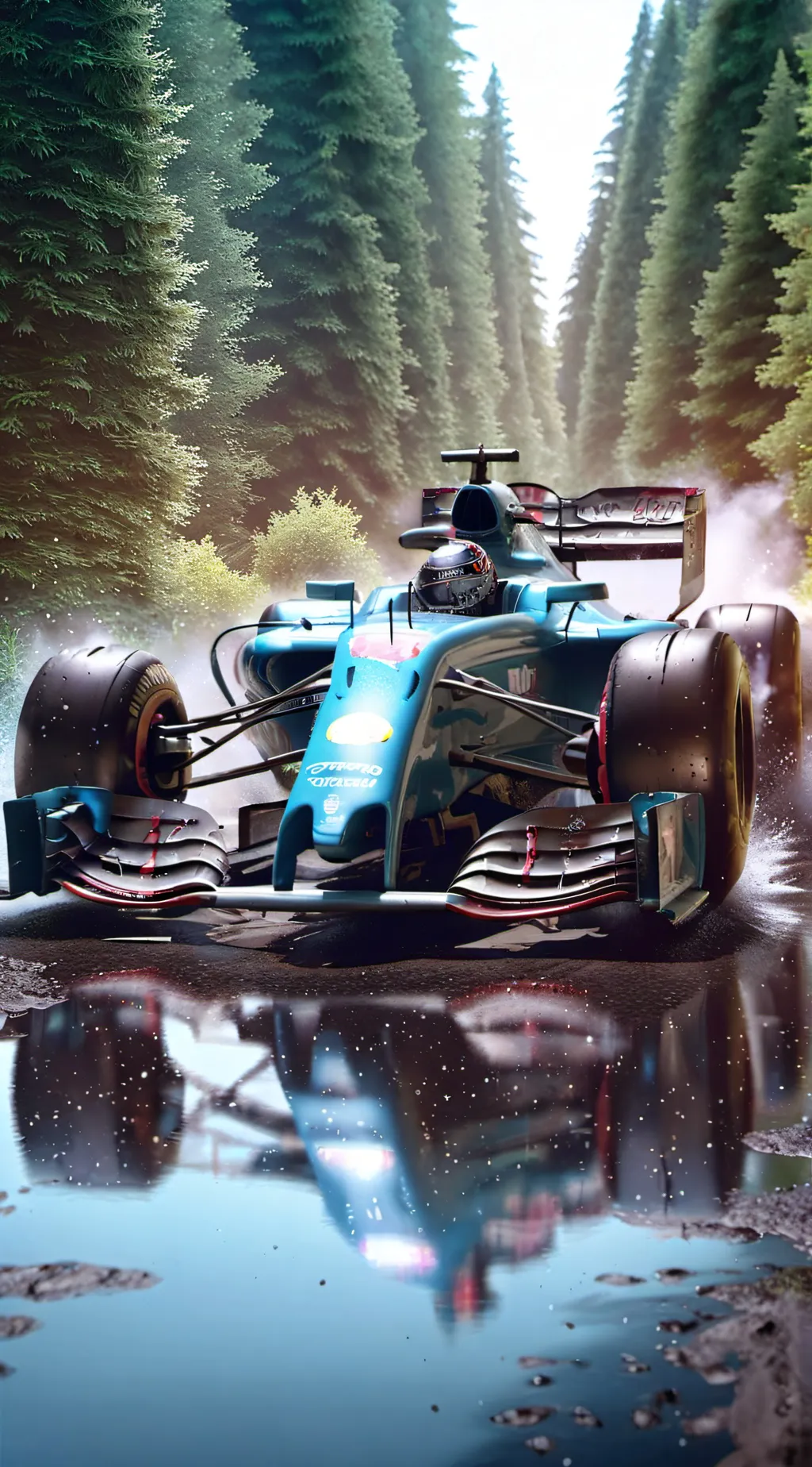 ai character: Racetrack Queen  background