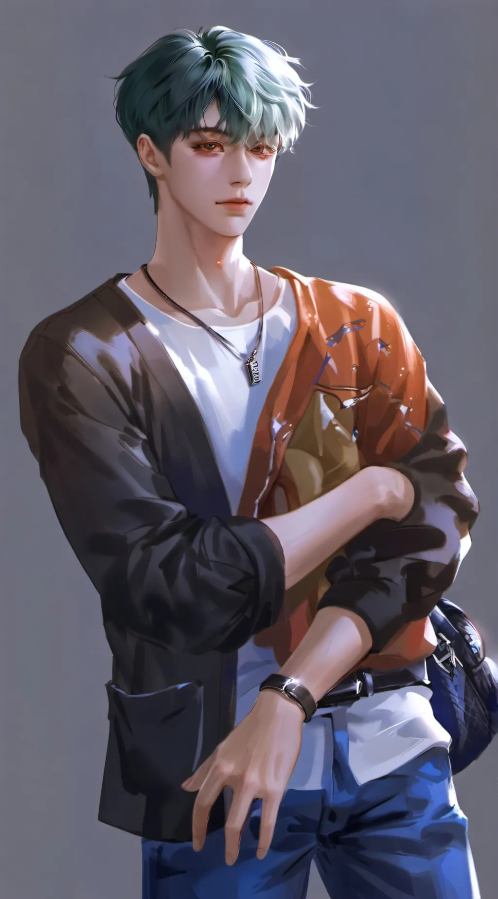 ai character: deku background