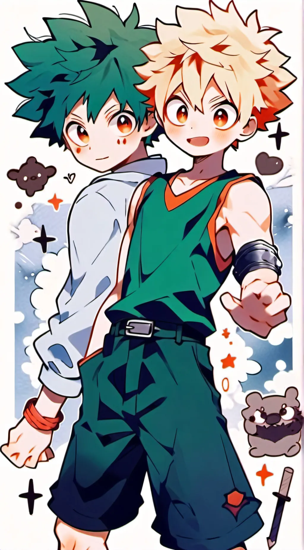 ai character: Bkdk slime<3 background