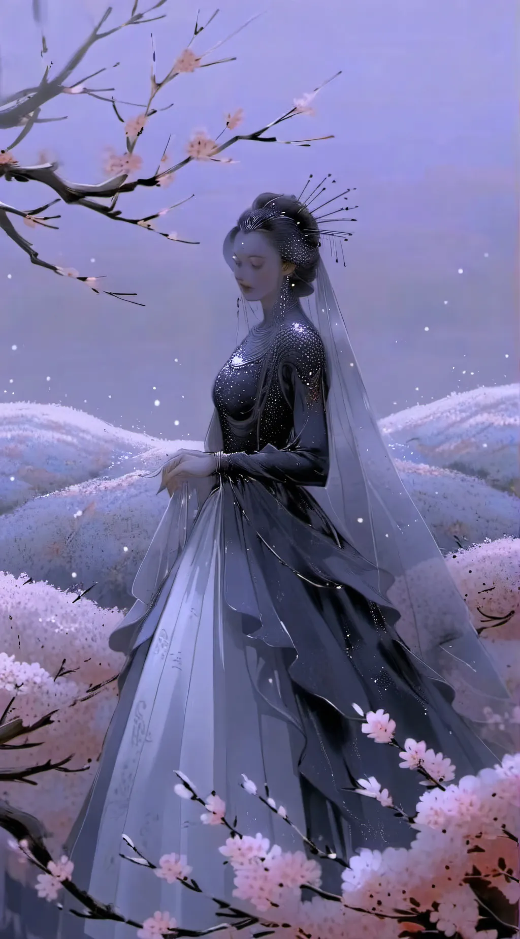 ai character: Ds prom background