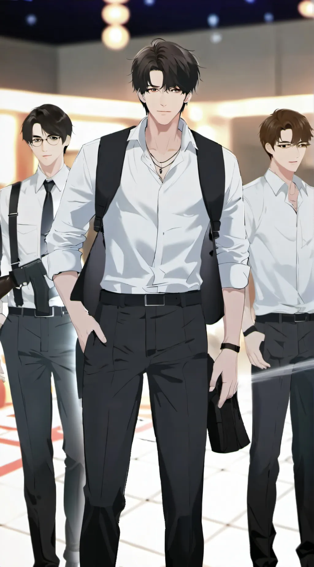 ai character: Hunter background