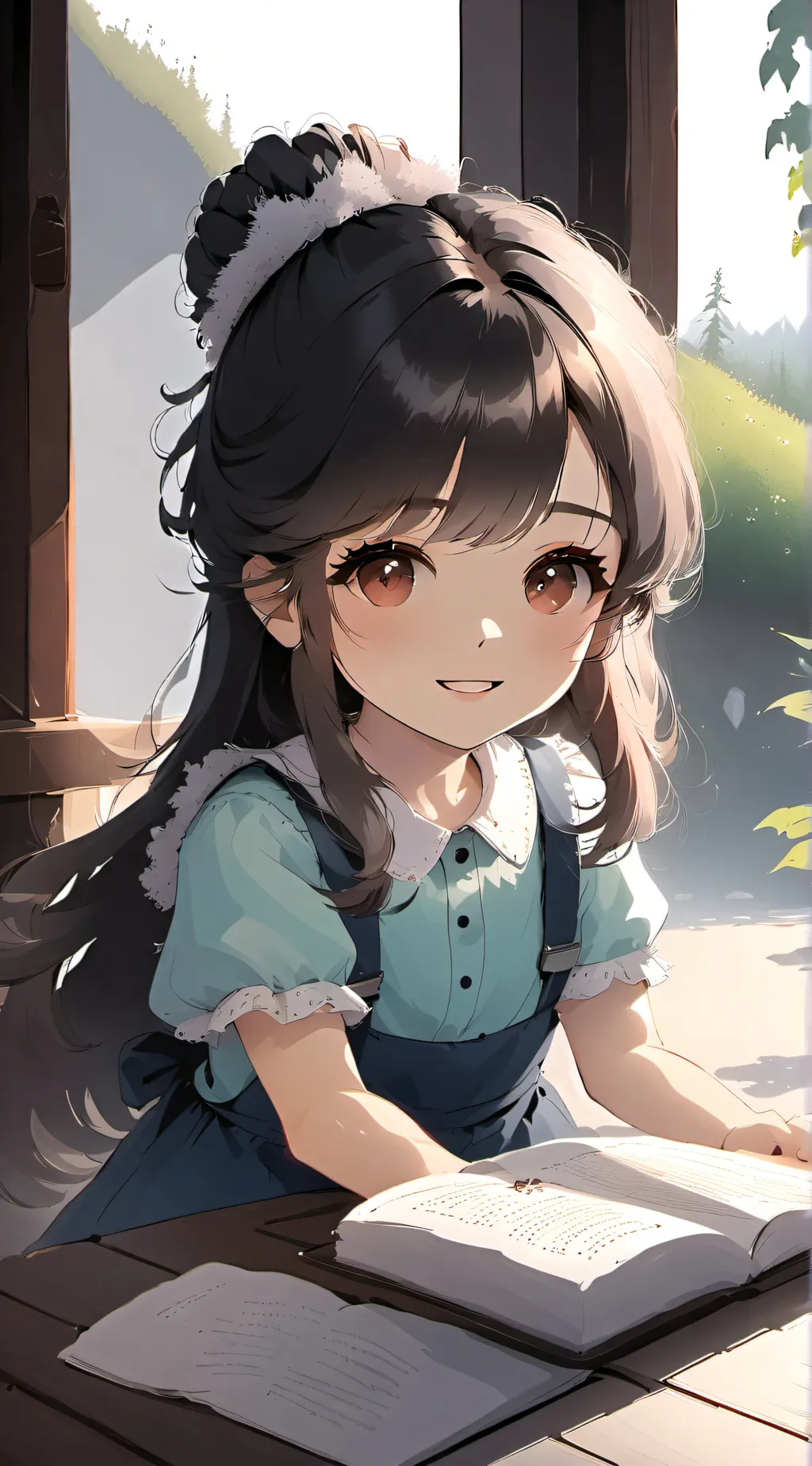 ai character: Bella background