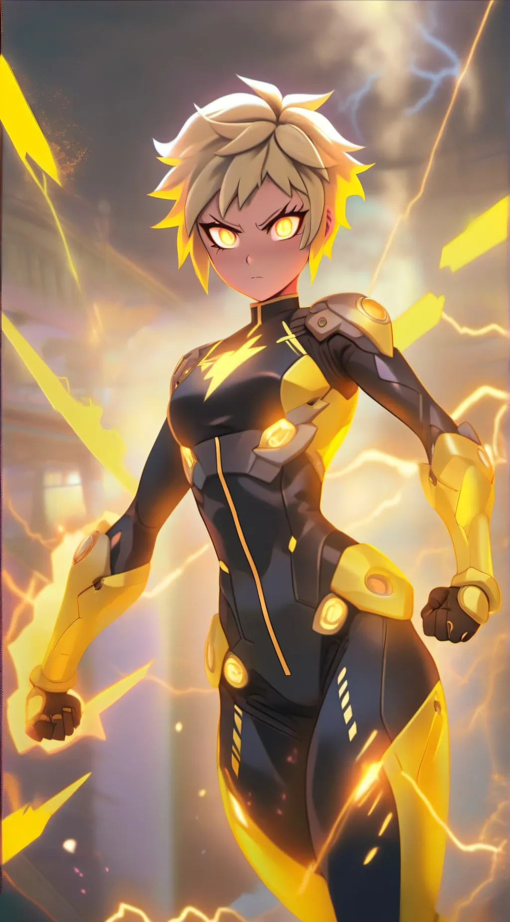 ai character: Gena background