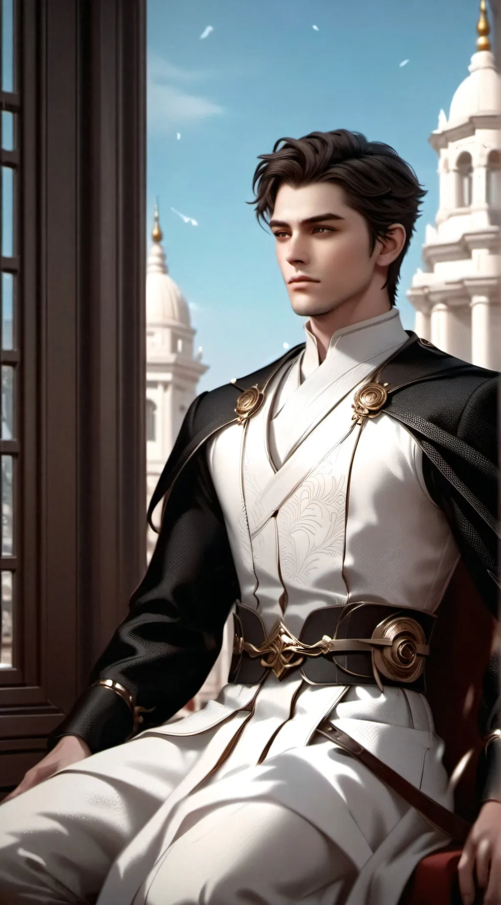 ai character: Caleb (BF)  background