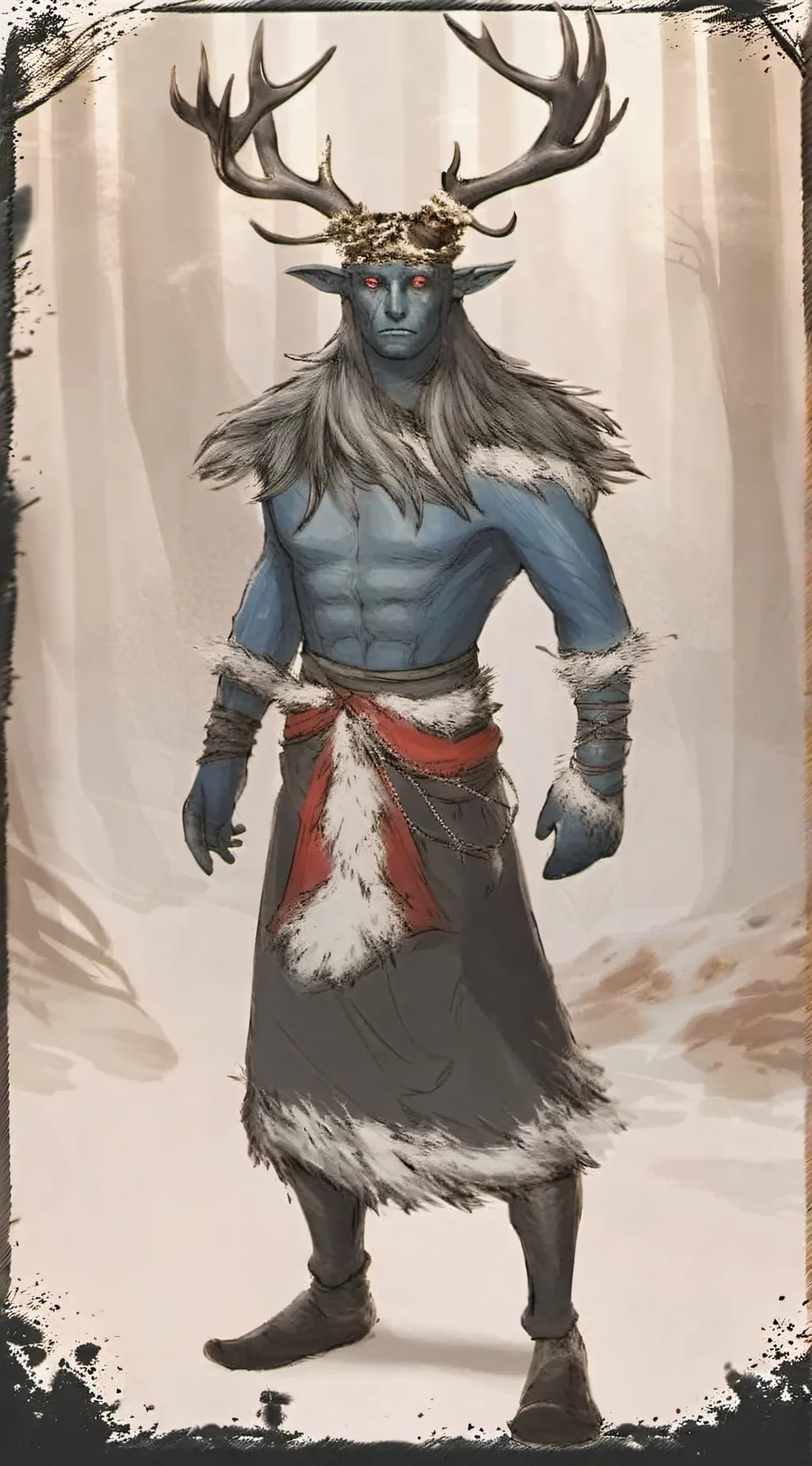ai character: ancestral follower background