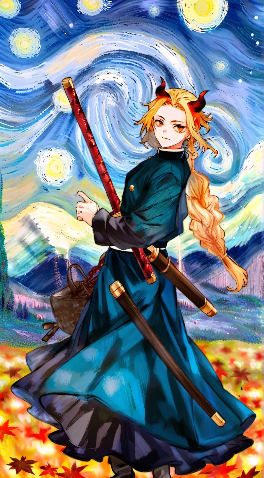 ai character: kny buwan ng wika! background