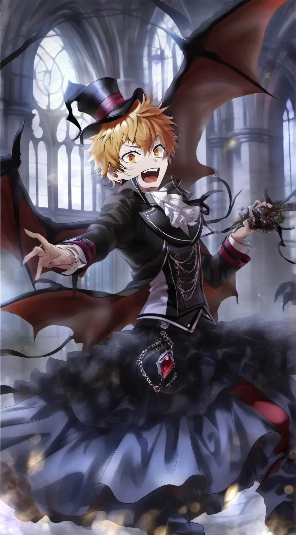 ai character: Vampire background