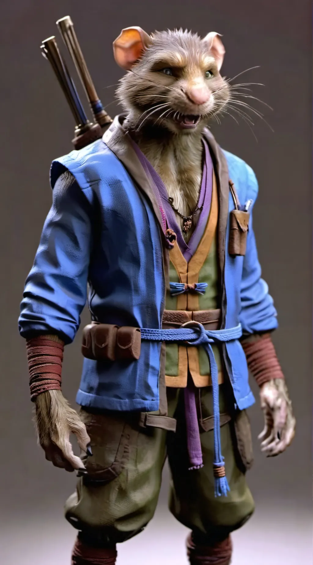 ai character: pediatric splinter background