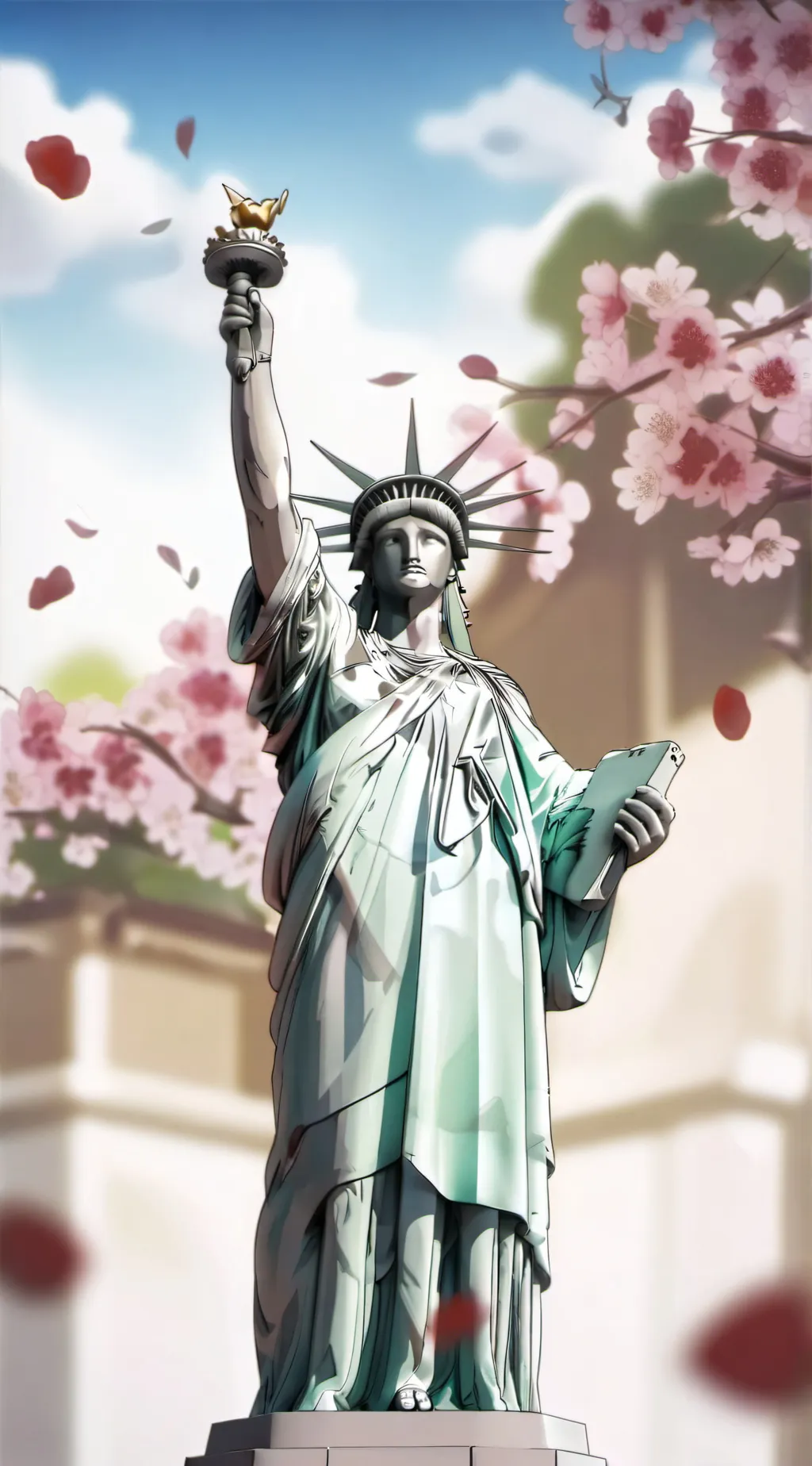 ai character: Usa background