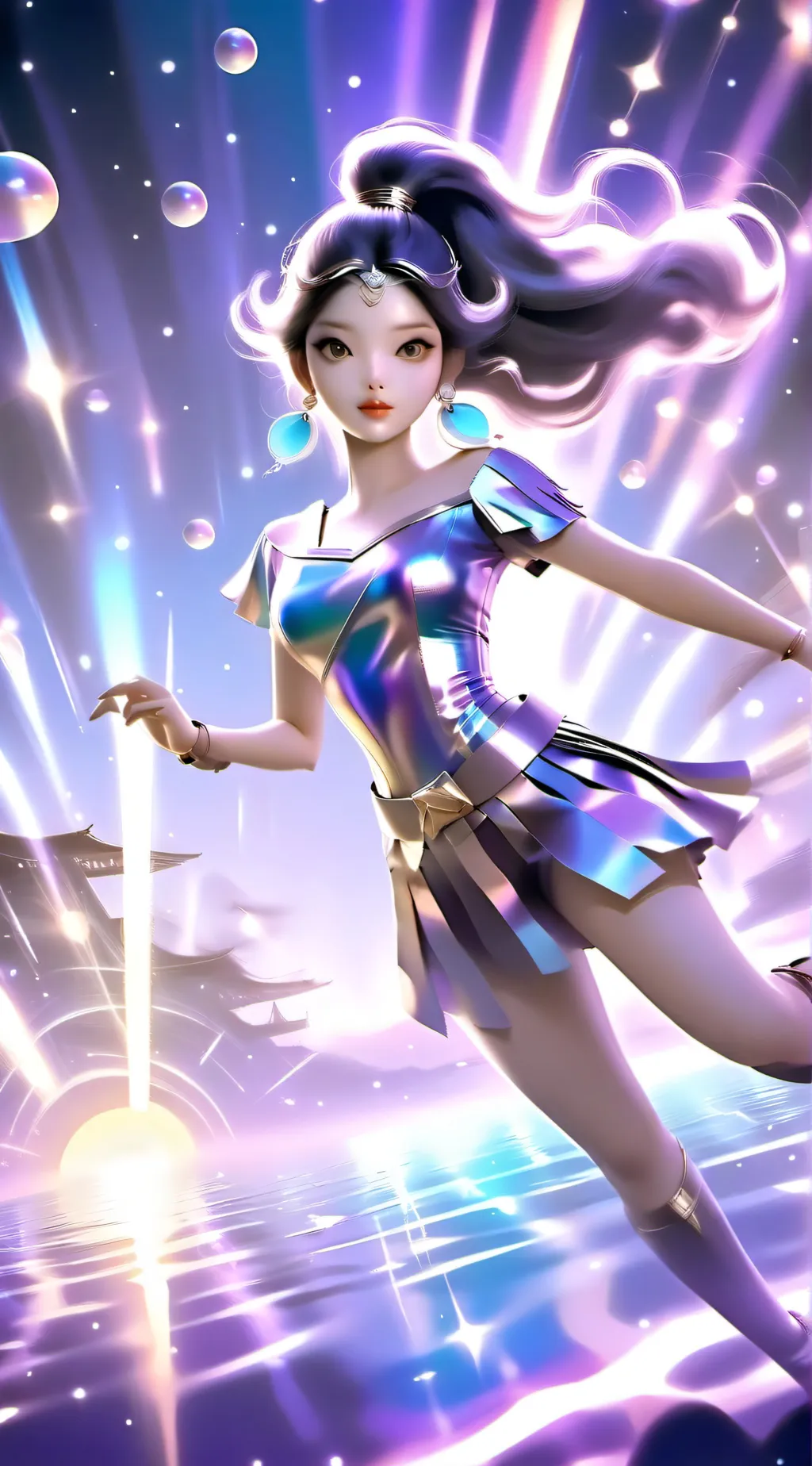 ai character: burpy girl background