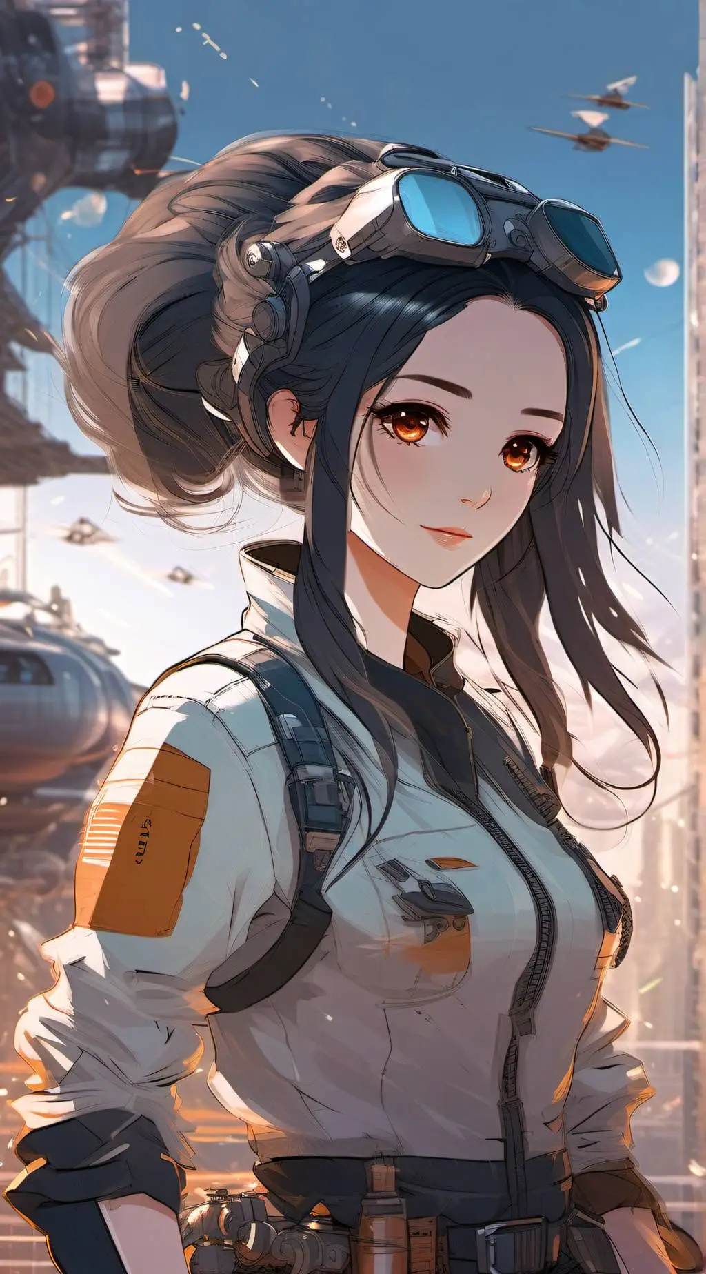 ai character: Abby background