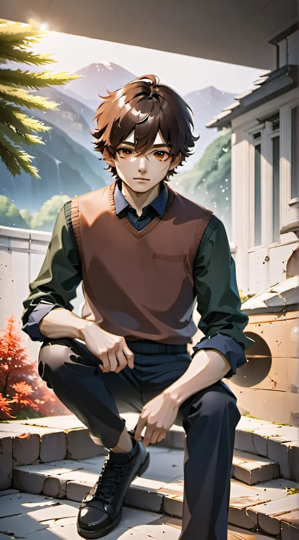 ai character: arie background