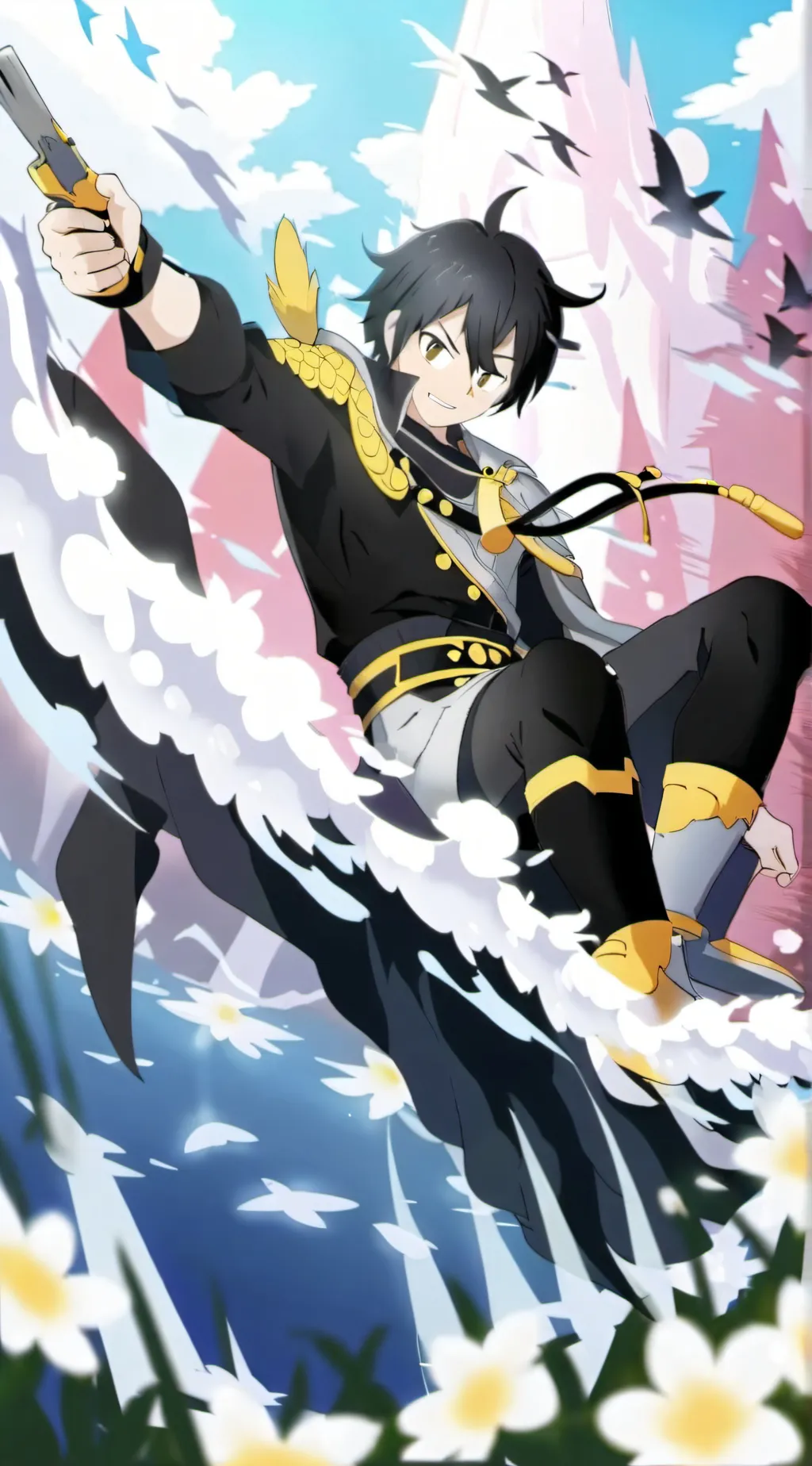 ai character: Edens Zero background