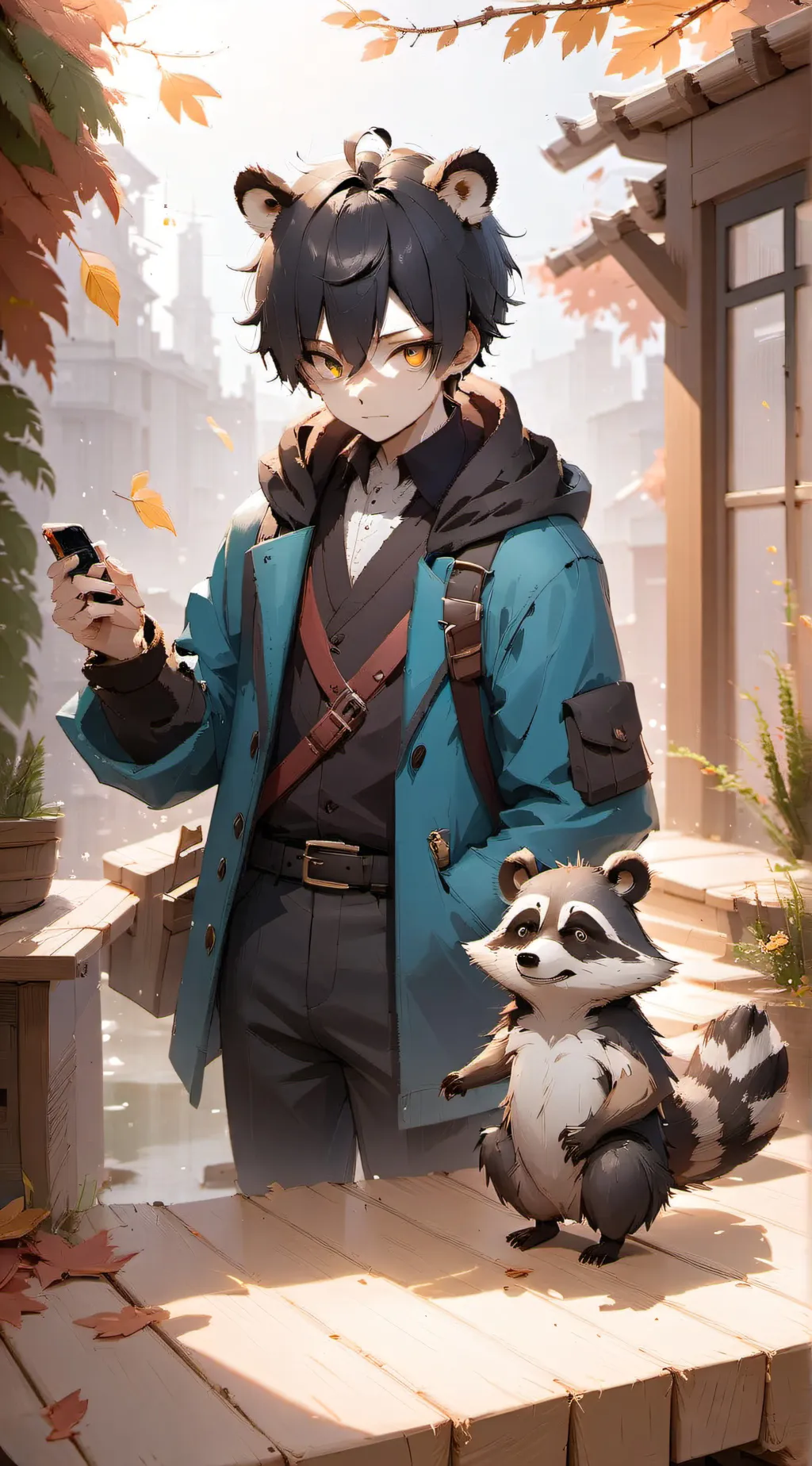 ai character: Conner Trails background