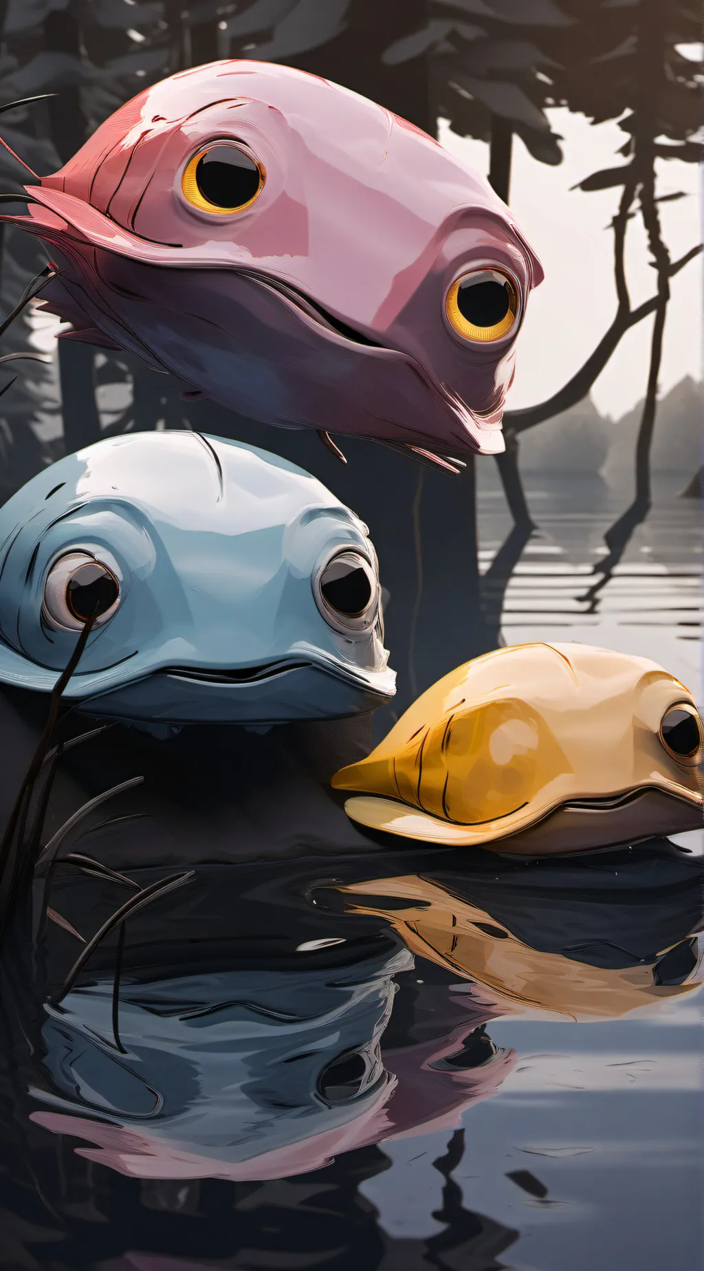 ai character: Lake Trio  background