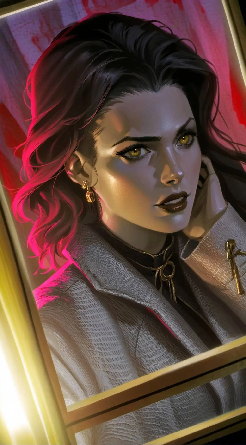 ai character: Ravenna background