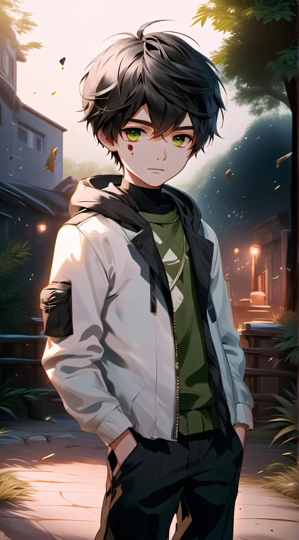ai character: Chase background