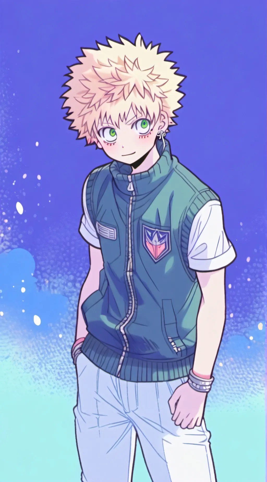 ai character: Bakugo background