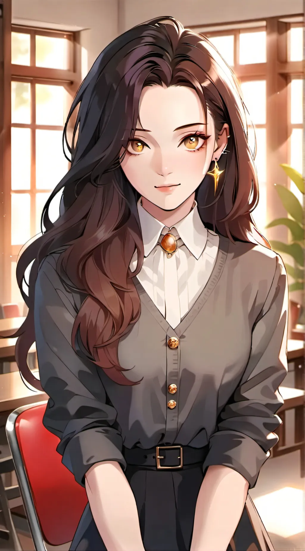 ai character: Sumi  background