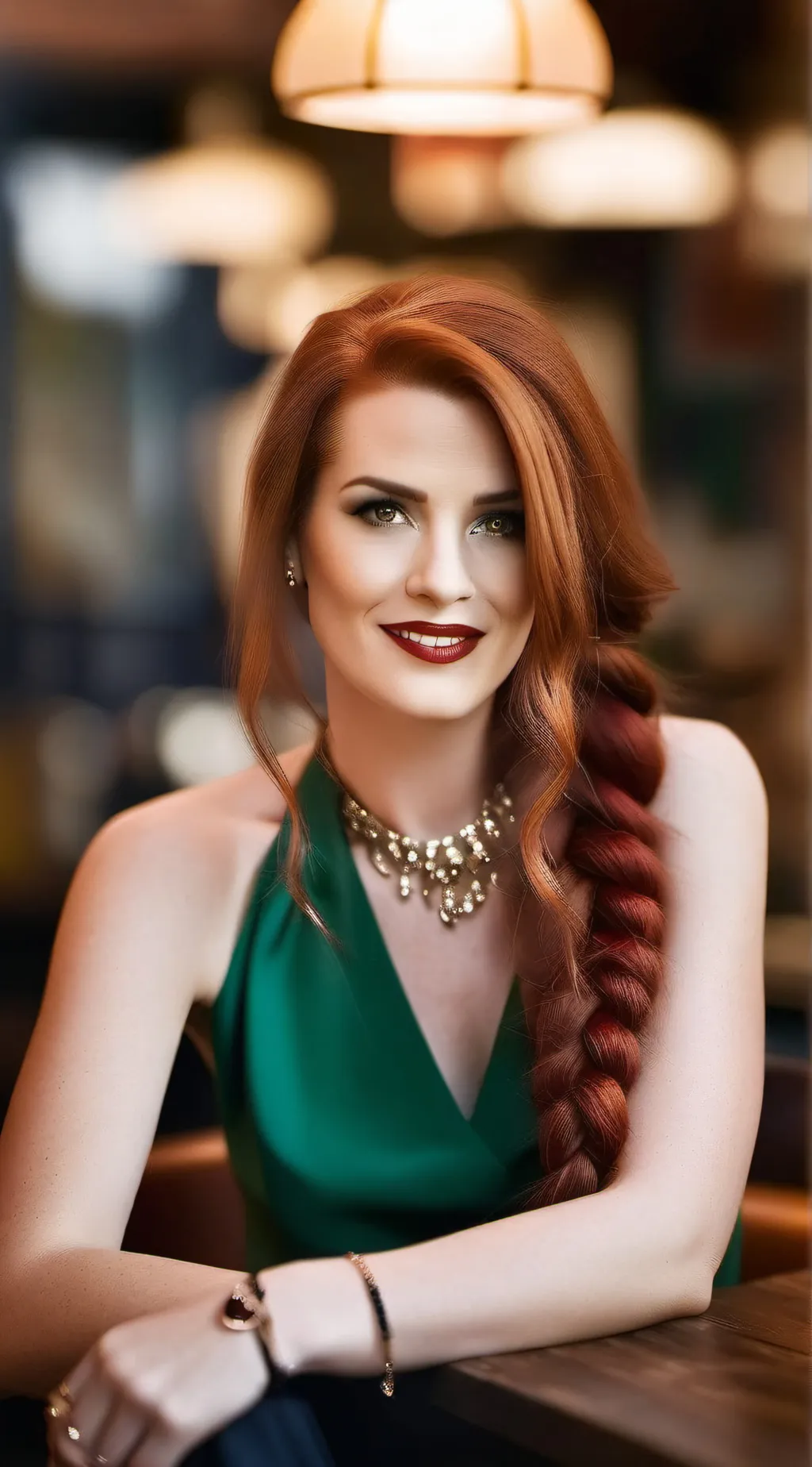 ai character: Sabrina Horton background
