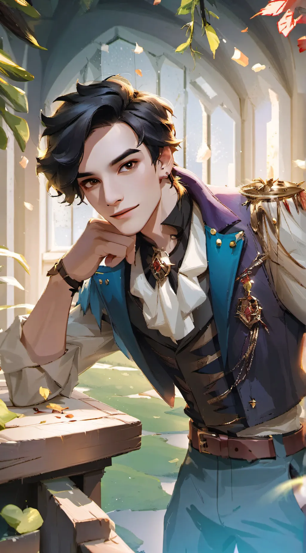 ai character: Prince Ben background