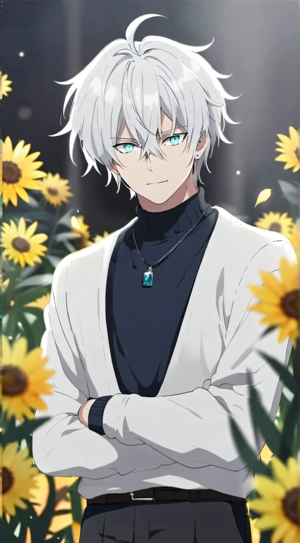 ai character: gojo background