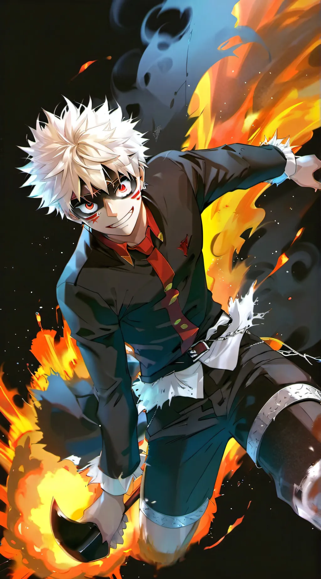 ai character: kacchan background