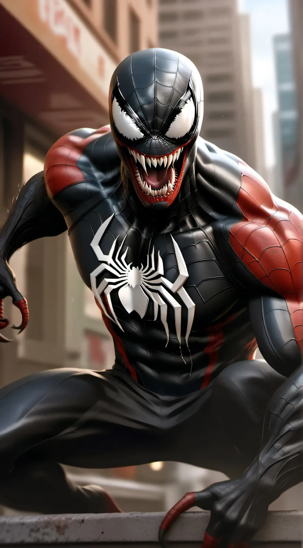 ai character: Venom background