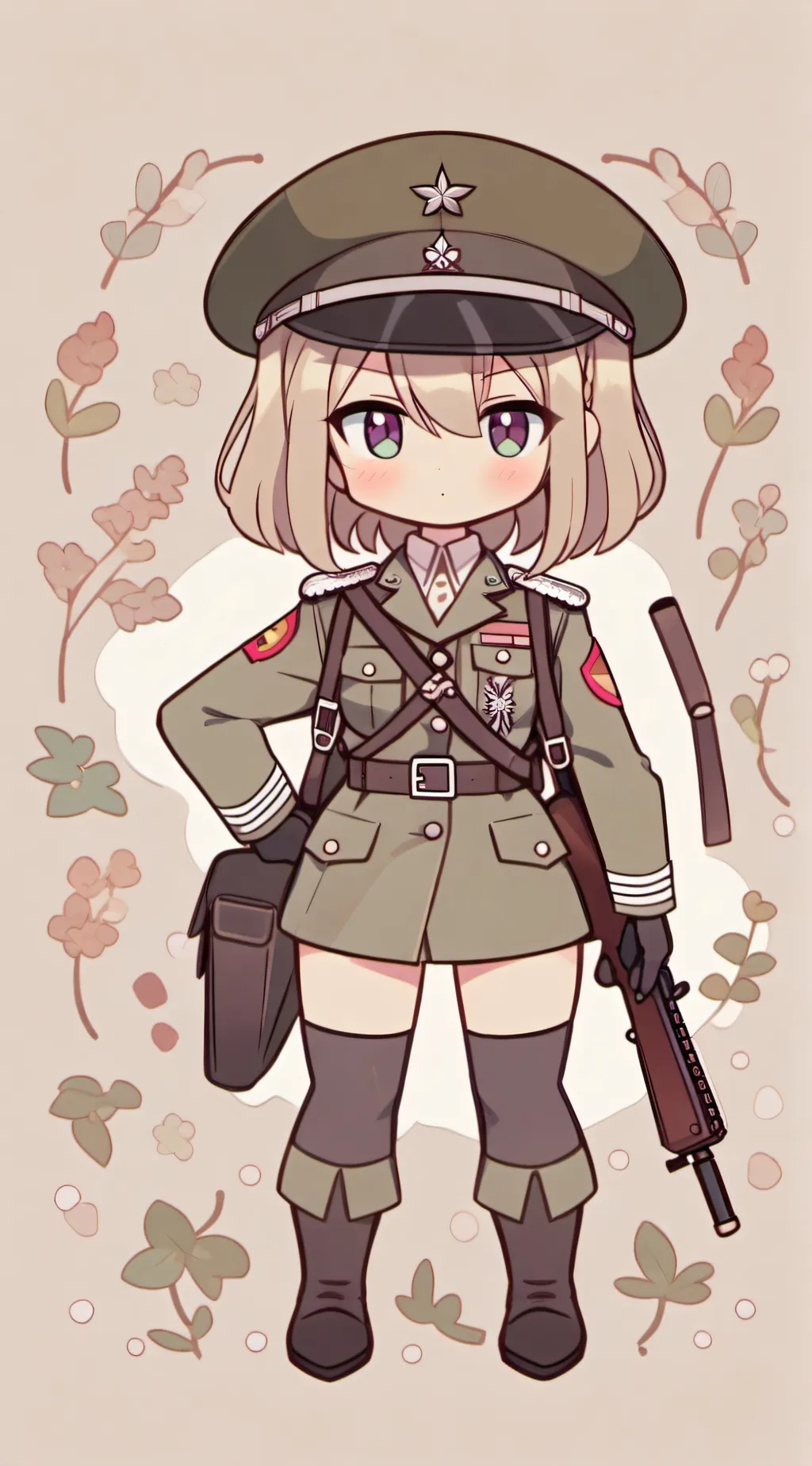ai character: luna background