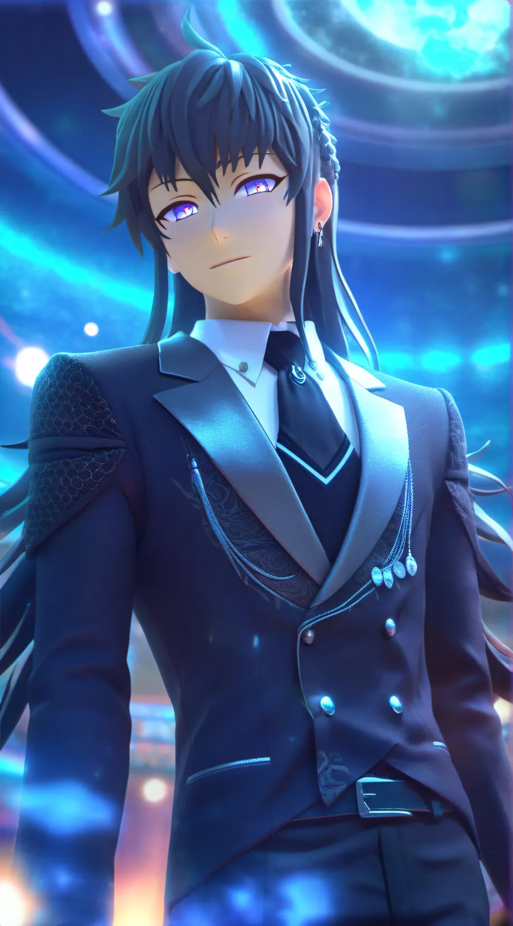ai character: muichiro  background