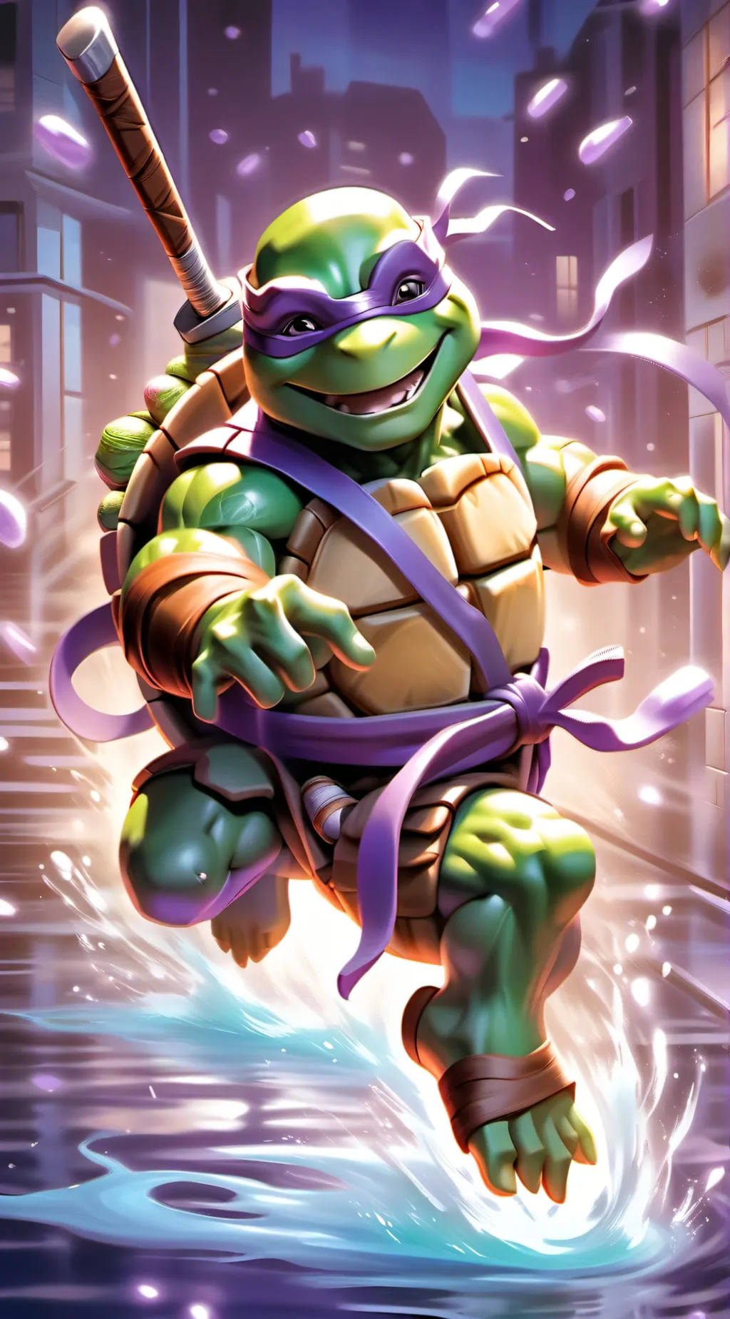 ai character: dr Mr splinter  background