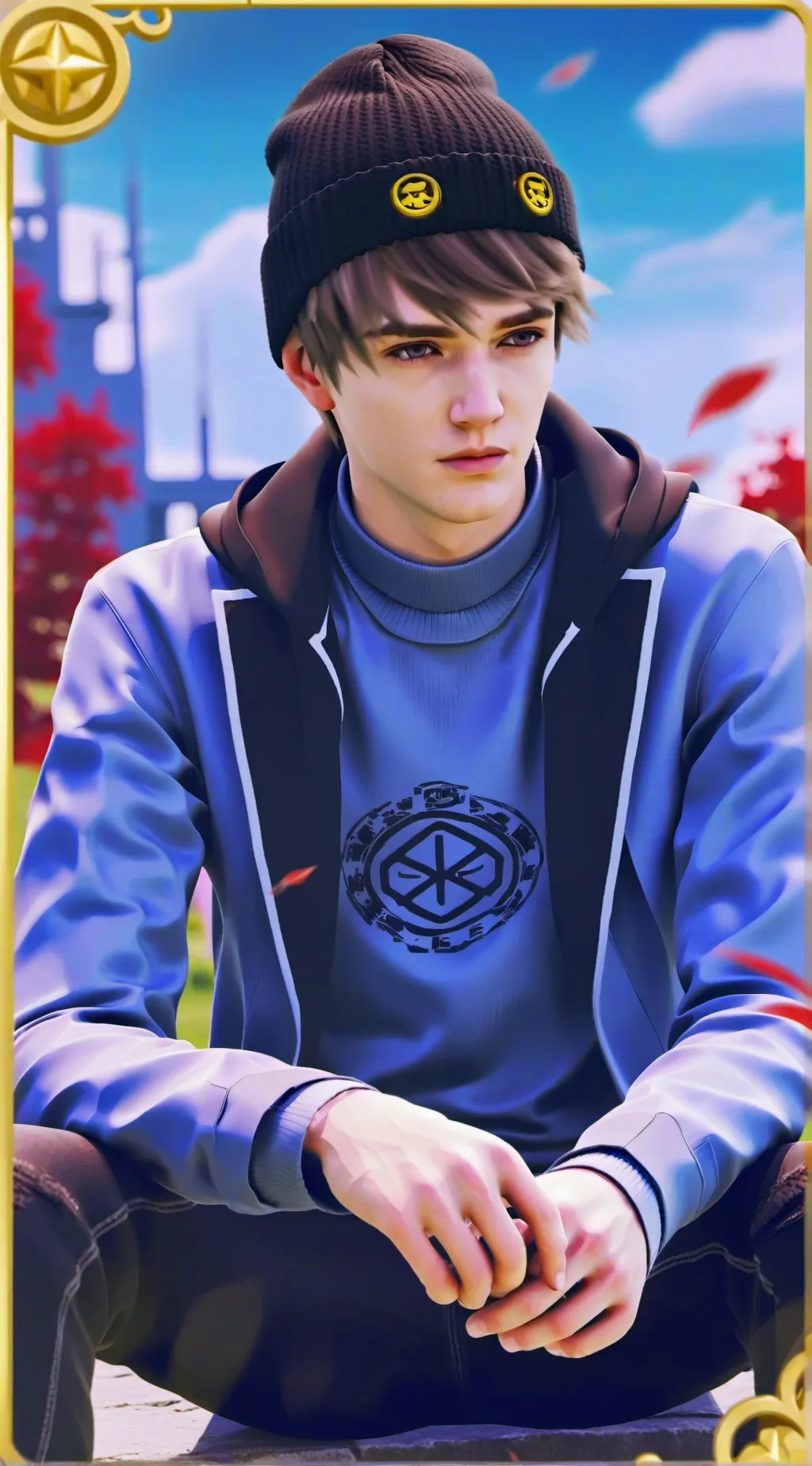 ai character: Quentin Smith  background