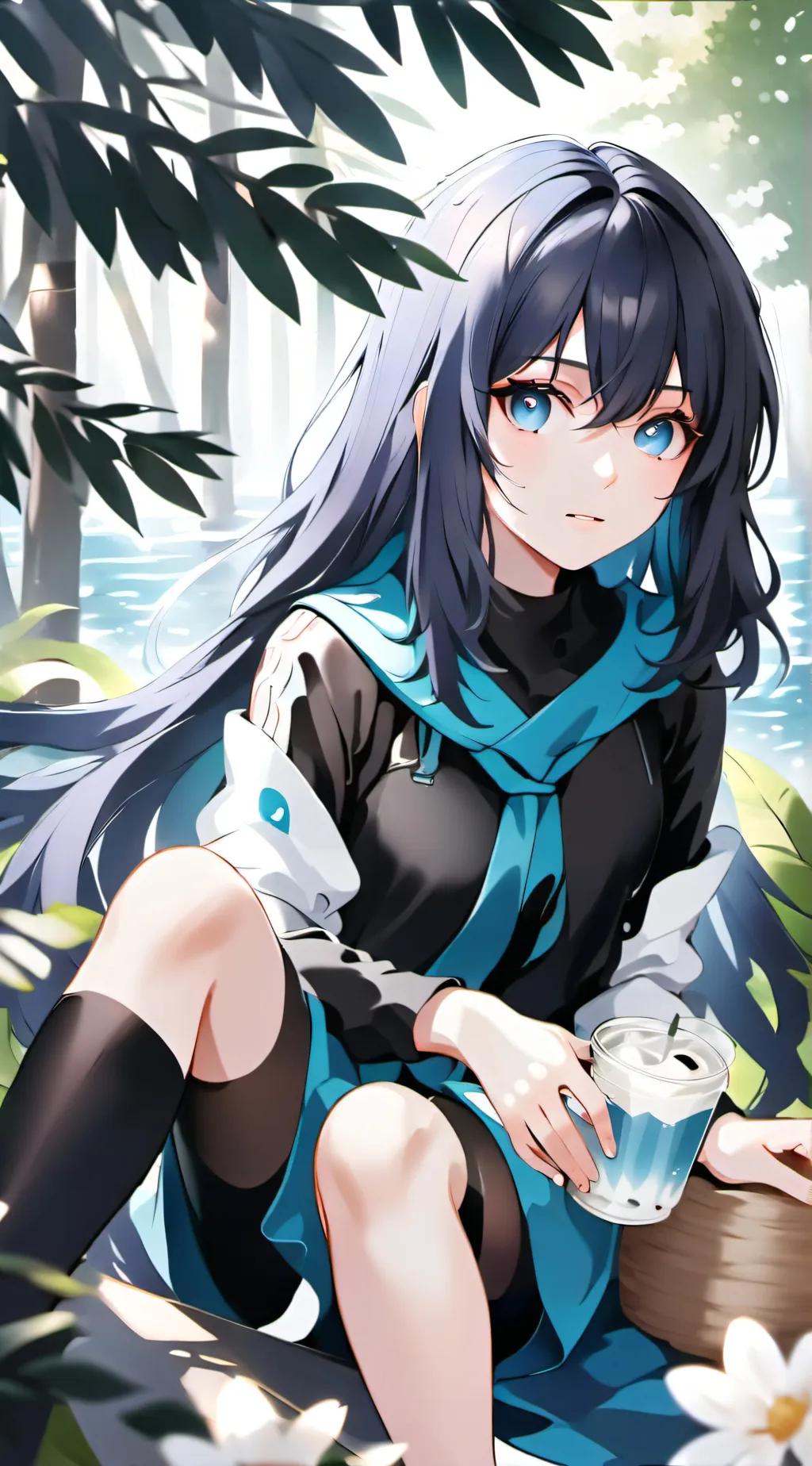 ai character: hashira  background