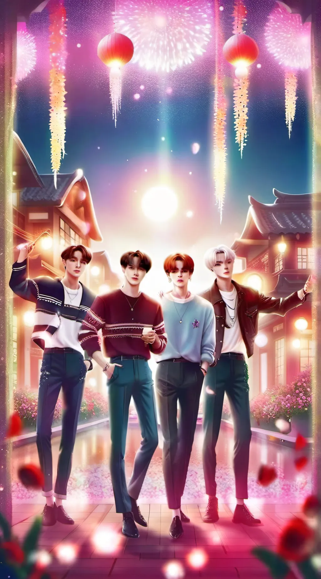 ai character: ~STRAY~ ~KIDS~ background
