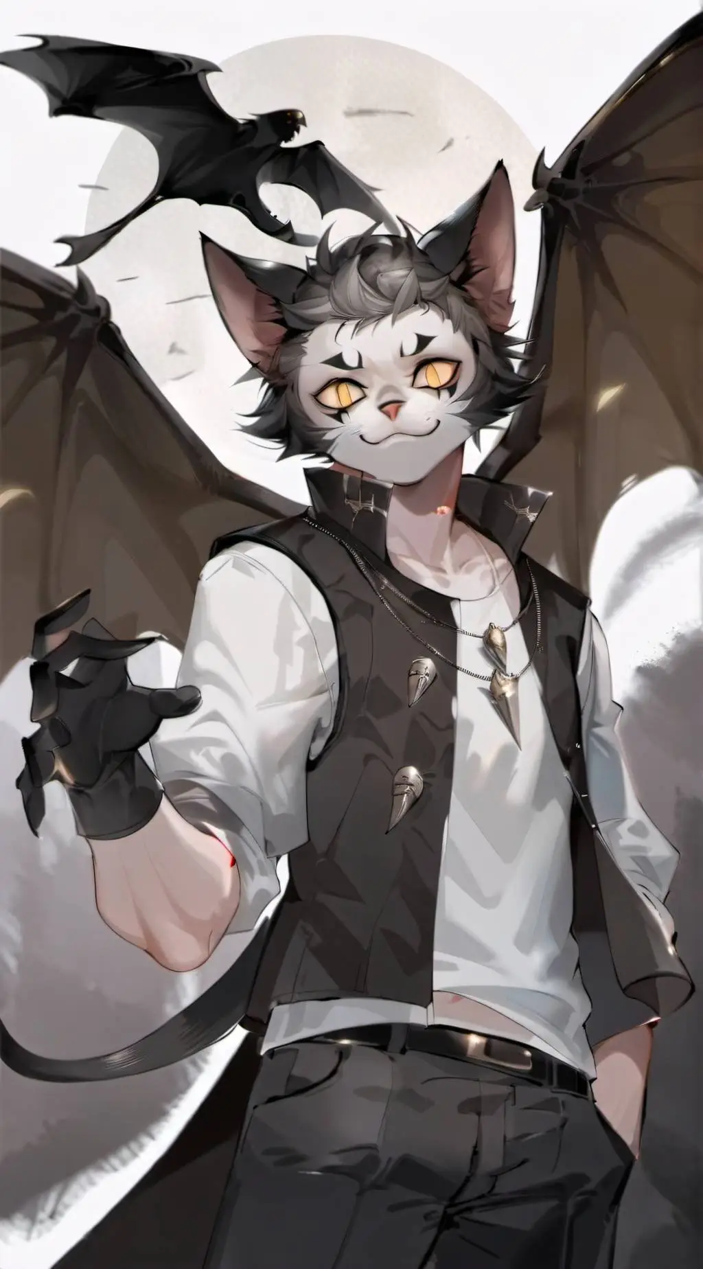 ai character: husk background