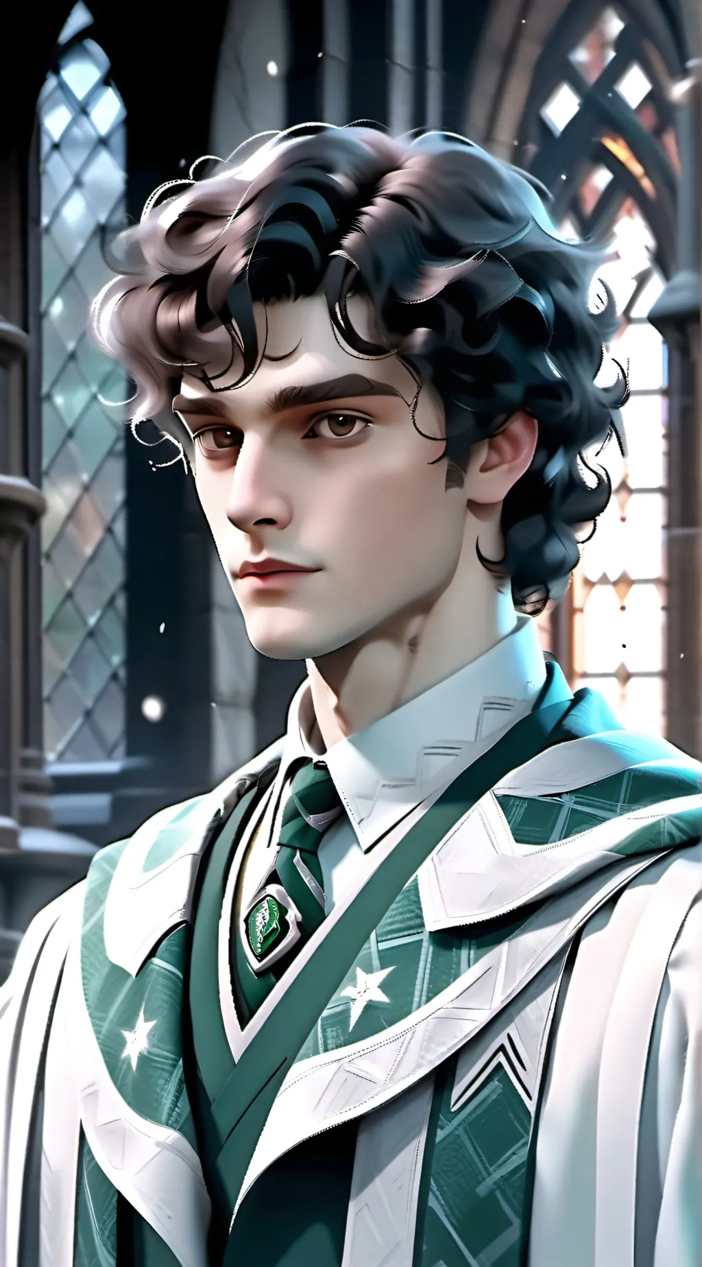 ai character: Mattheo Riddle  background