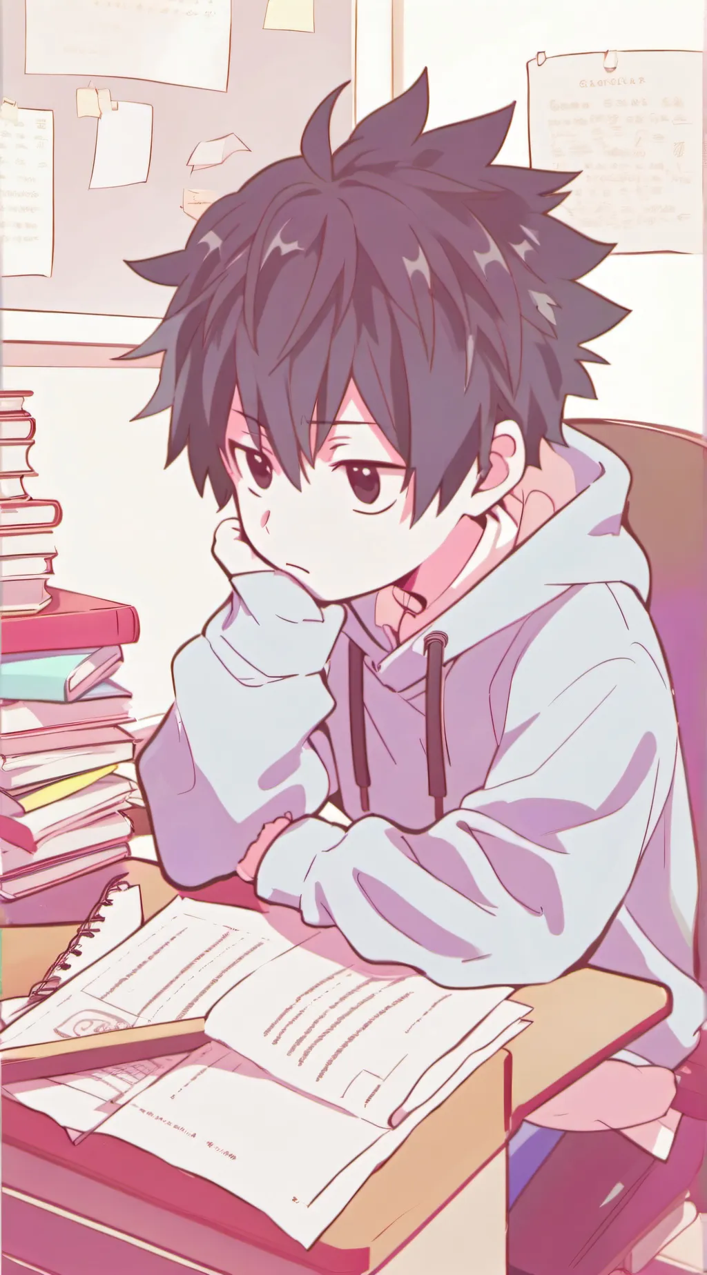 ai character: 🌸little Sasuke🌸 background