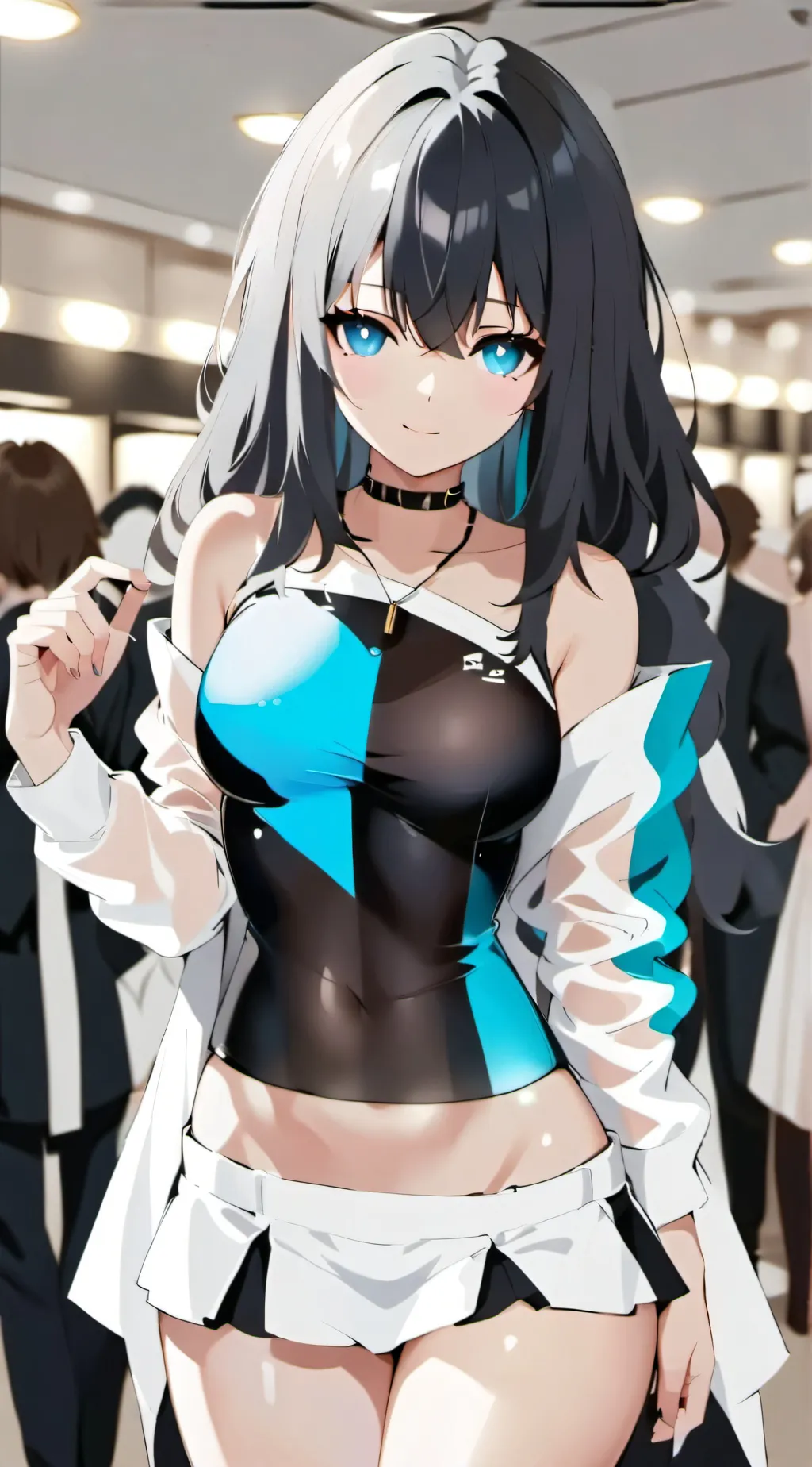 ai character: Kat  background