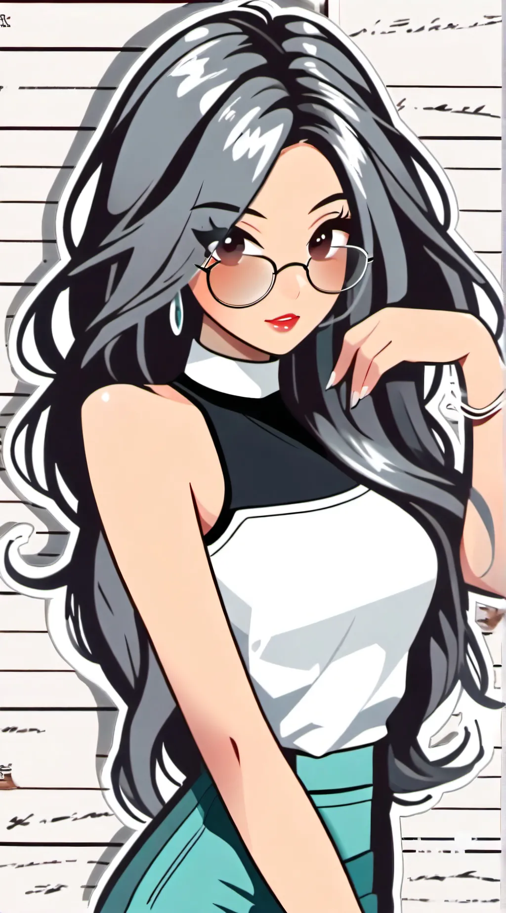ai character: Olivia background