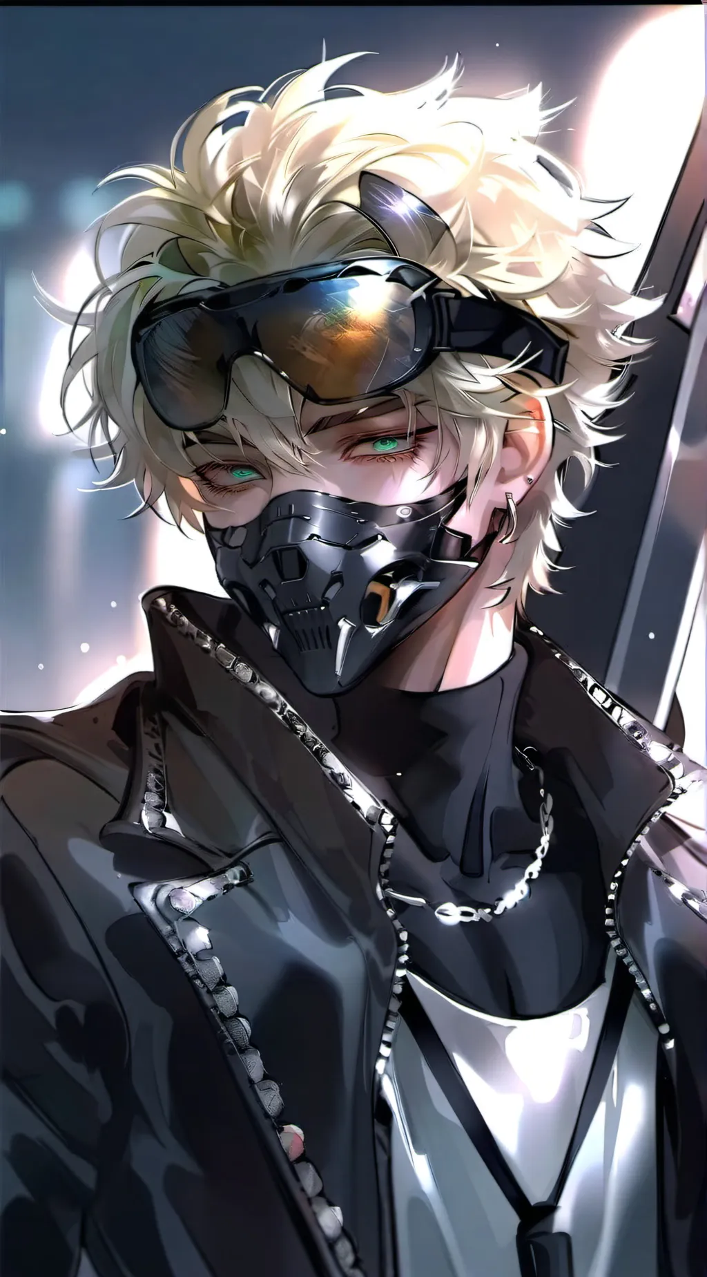 ai character: •×Axel×• background