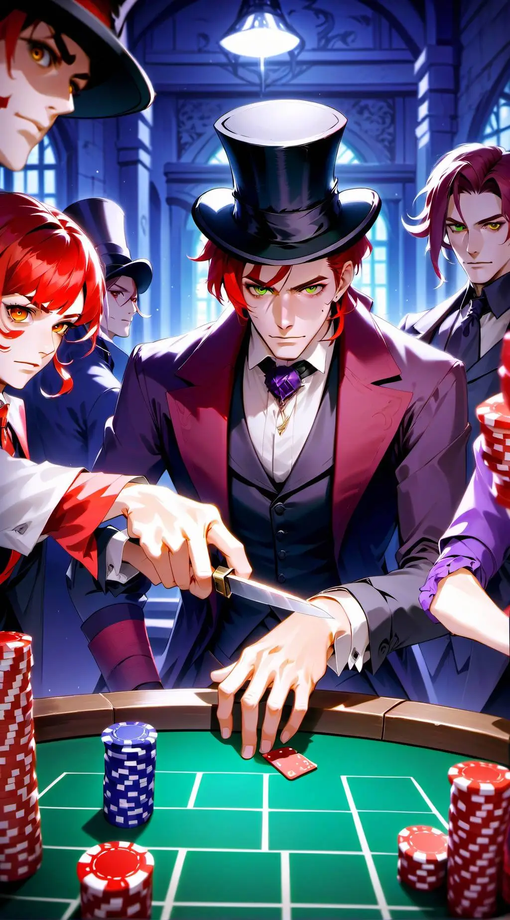 ai character: The Mafia background