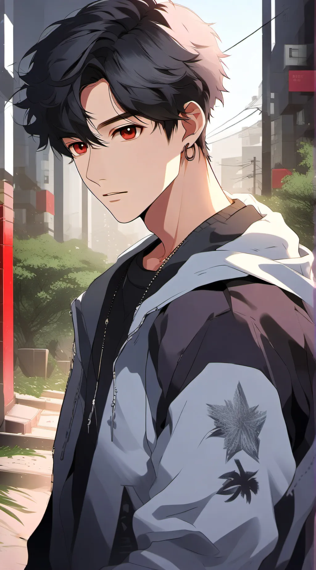 ai character: Sasha Kim background