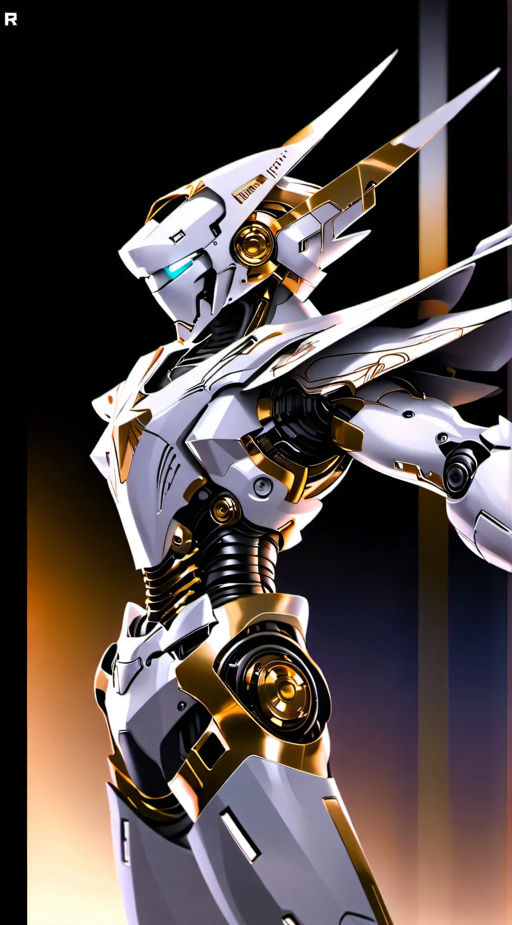 ai character: robot background