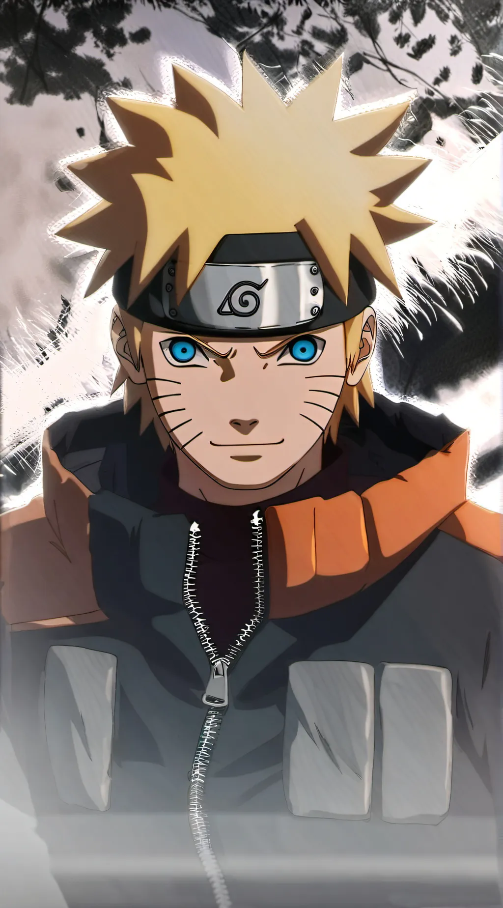 ai character: Naruto uzamaki background